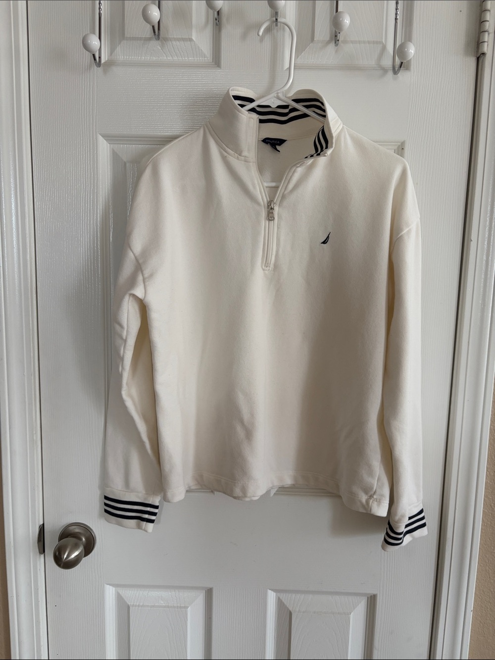 Nautica Quarter Zip Turtleneck